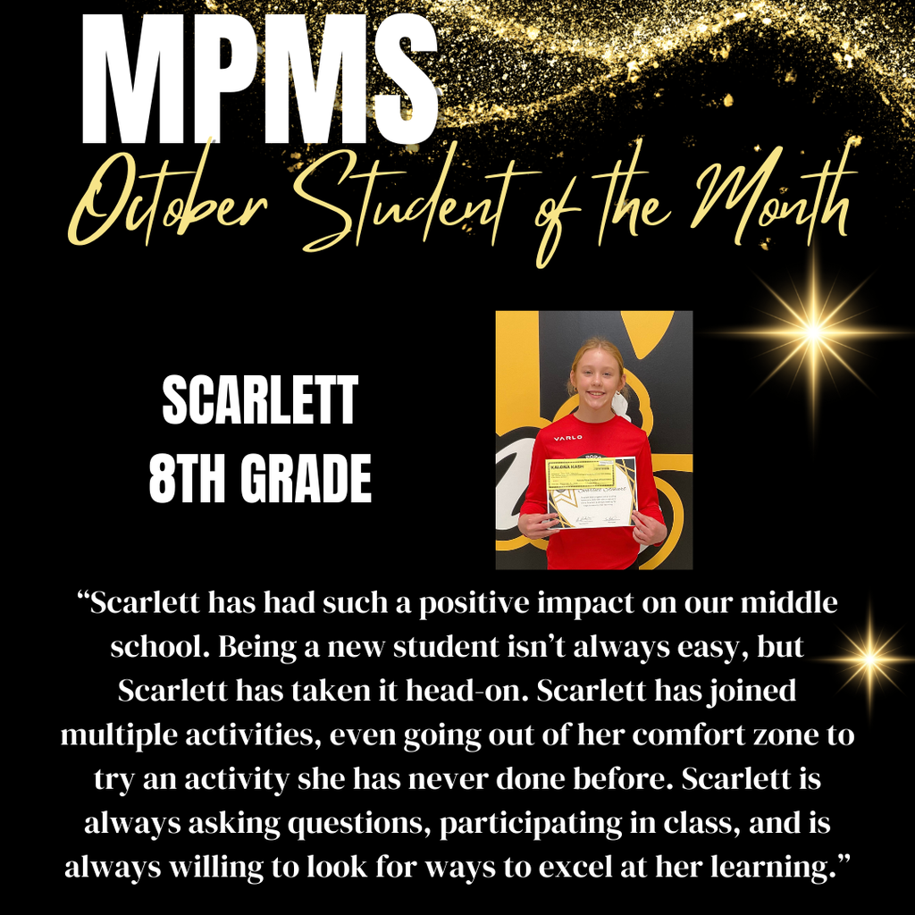 8th Grade - Scarlett
