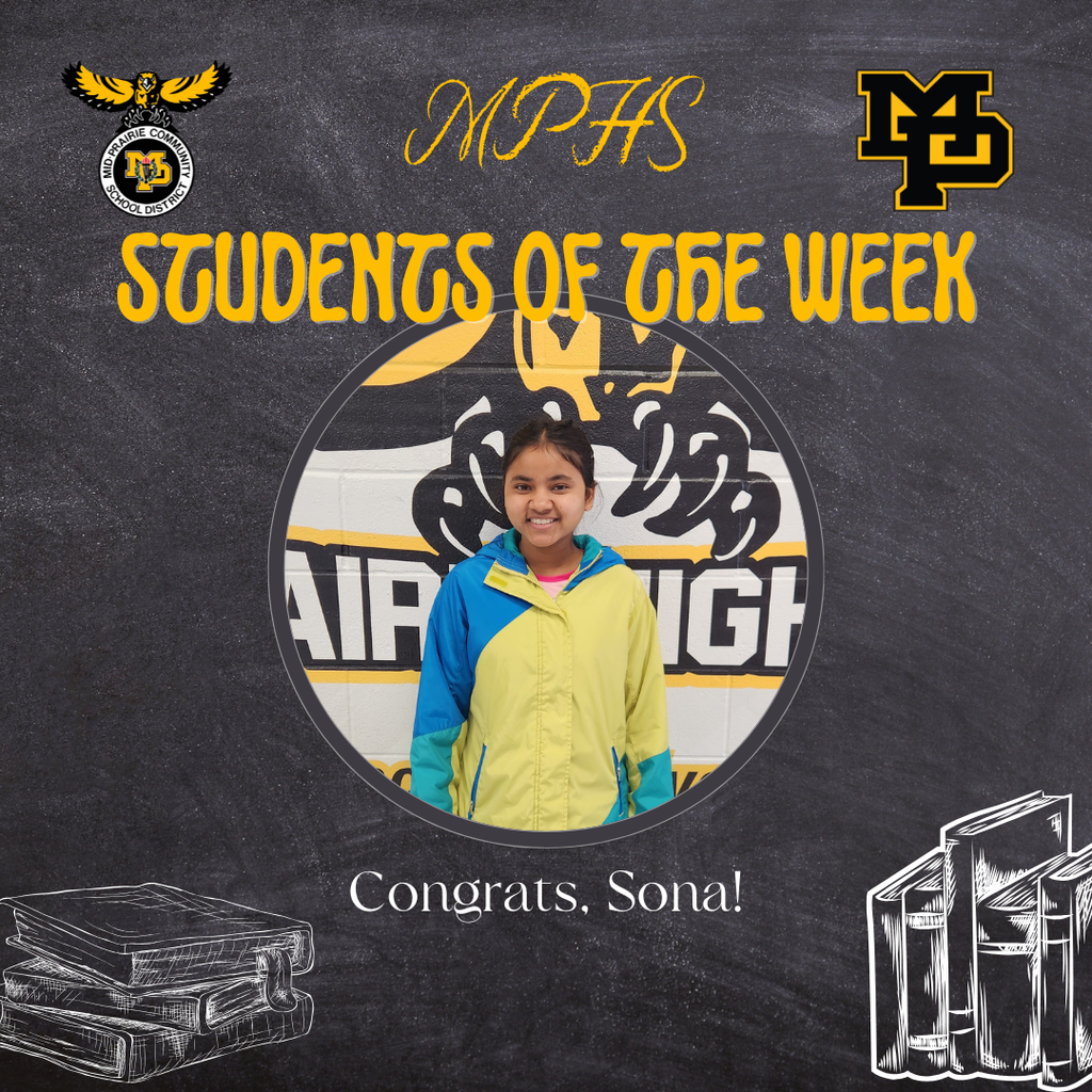 MPHS Student of the Week Sona Kumari