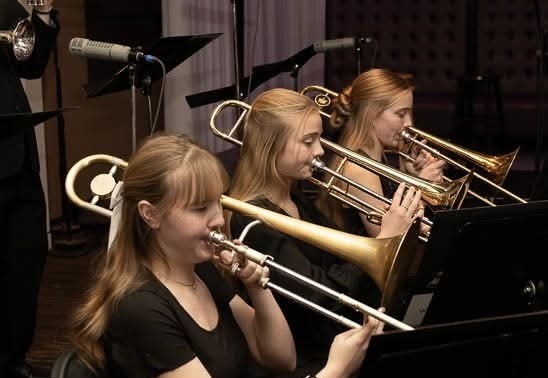MP Jazz Band at the Corridor Jazz Project Recording Session