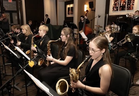 MP Jazz Band at the Corridor Jazz Project Recording Session