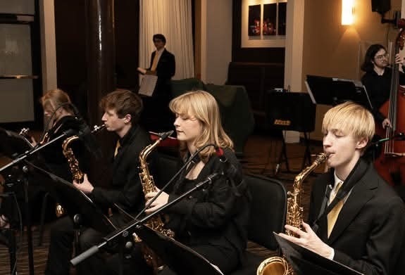 MP Jazz Band at the Corridor Jazz Project Recording Session