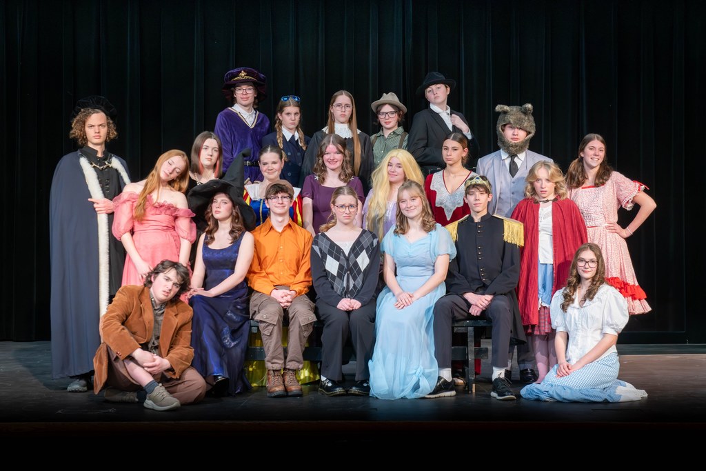 Group Photo of Happily Never After cast in costumes