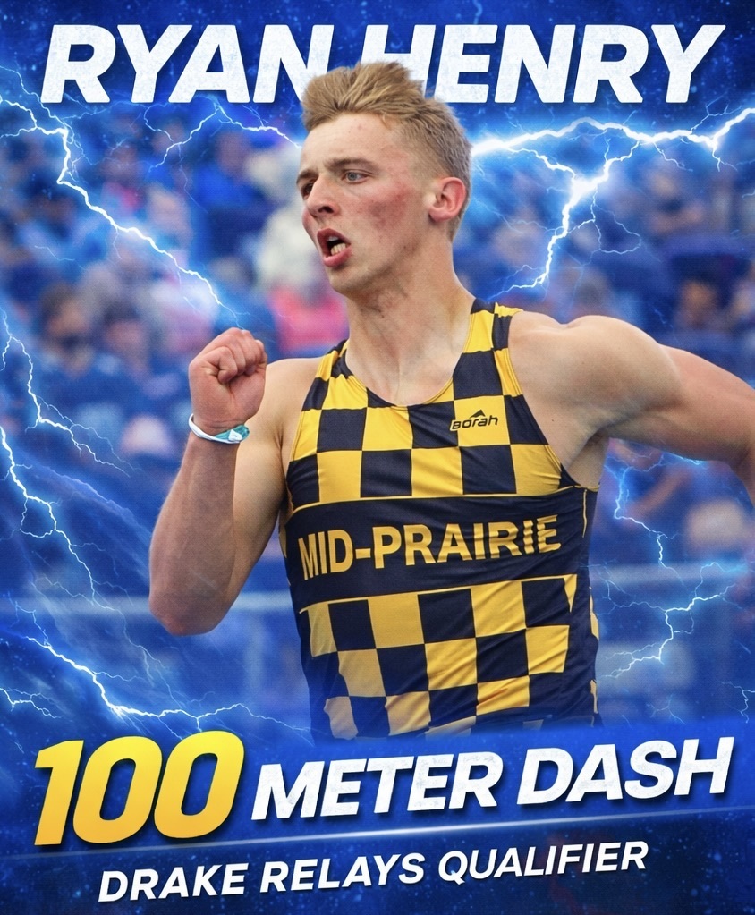 Ryan Henry 100 Meter Dash Drake Relays Qualifier