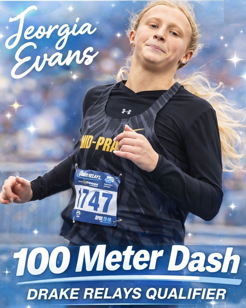 Jeorgia Evans 100 Meter Dash Drake Relays Qualifier