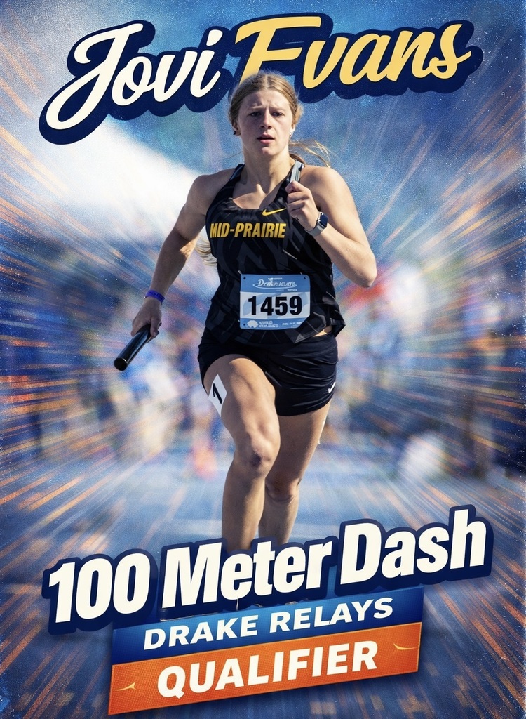 Jovi Evans q00 Meter Dash Drake Relays Qualifier