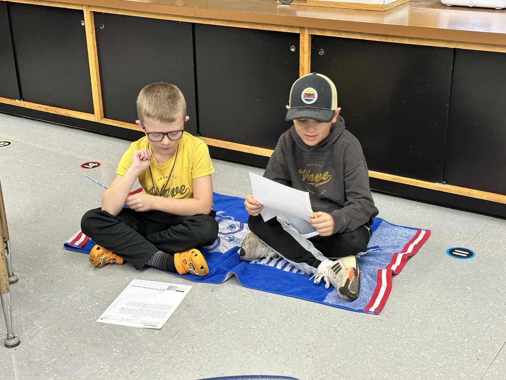 Students practicing fluency together