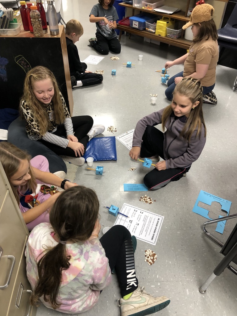 students playing a math game