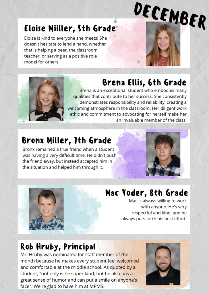 Eloise Miiller, Brena Ellis, Bronx Miller, Mac Yoder, Rob Hruby