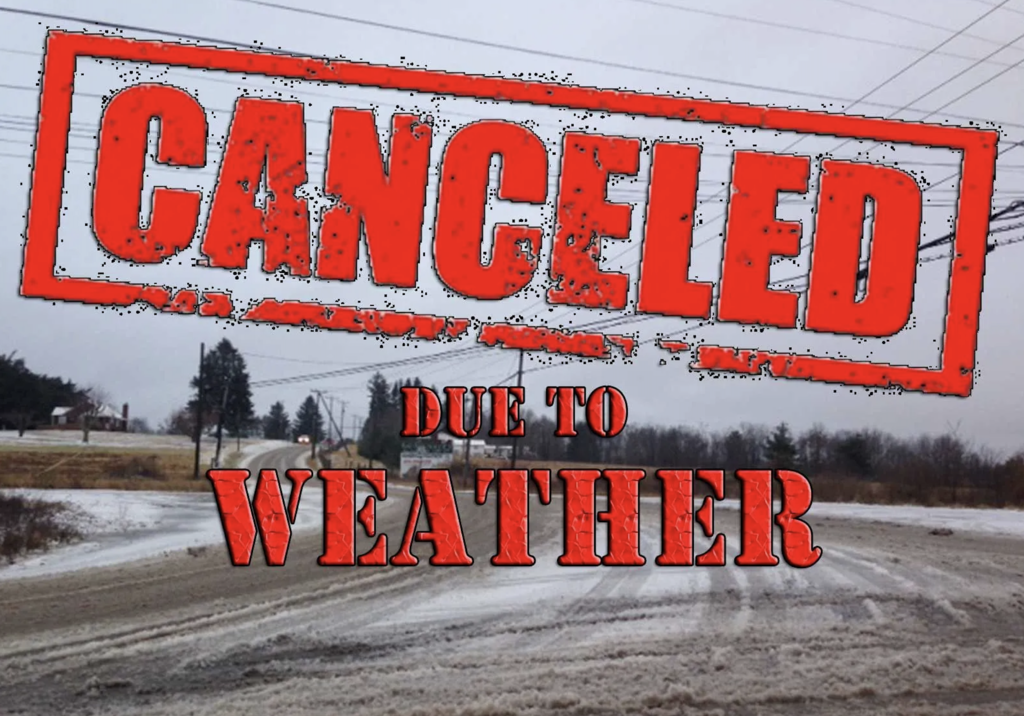 Activities Canceled