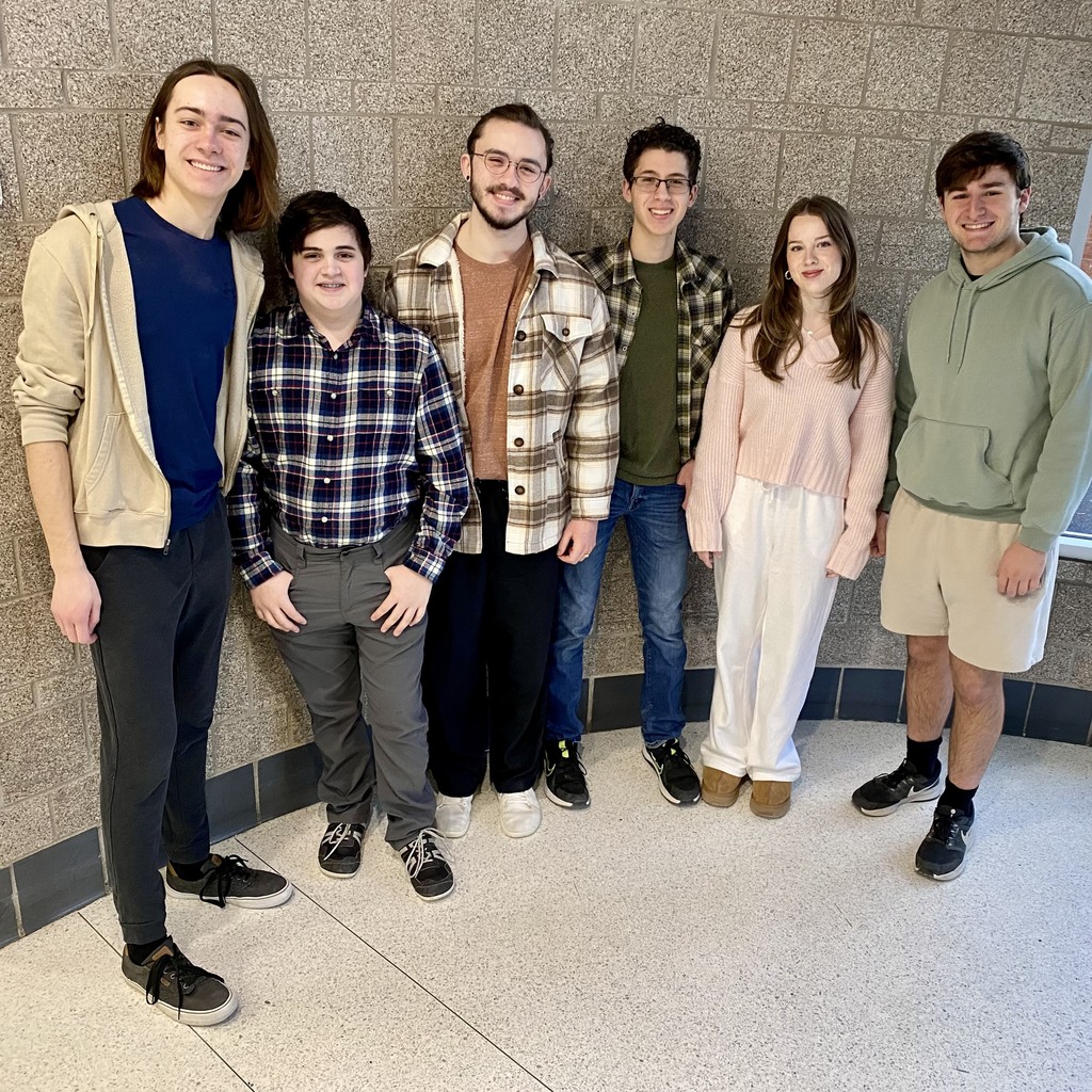 Students who are nominated and representing Mid-Prairie at the 2024 IHSSA Large Group All-State Festival: Haydon Bailey, Logan McClellen, Jimmy Rempel, Jacob Carrillo, Caroline Schrader and Jack Greiner.
