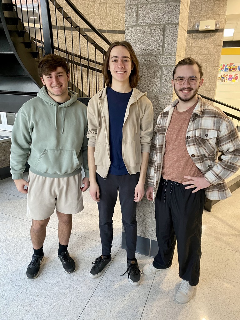 The caption in the last photo should read All-State nominated Musical Theatre Aladdin  with Jack Greiner, Haydon Bailey and Jeremiah Rempel, who will be performing at the IHSSA Large Group All-State Festival.