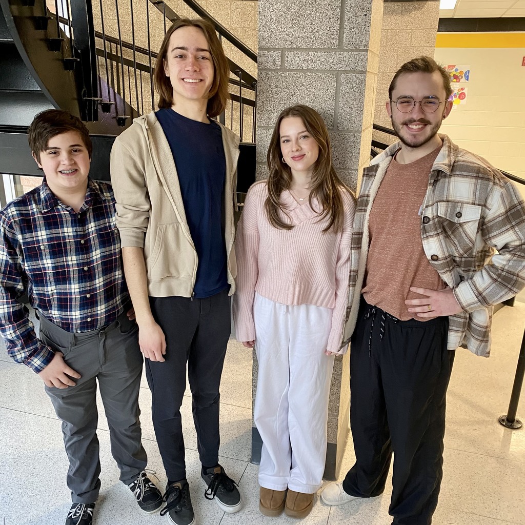 All-State Nominated Ensemble Acting - The Rebound with Logan McClellen, Haydon Bailey, Caroline Schrader, and Jeremiah Rempel, who will be performing at the  IHSSA Large Group All-State Festival.