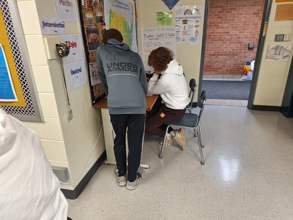 Algebra students working through game-style equations