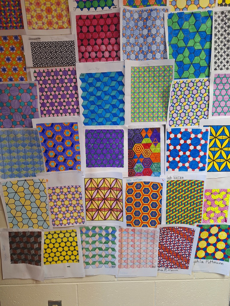 Student geometry tessellations