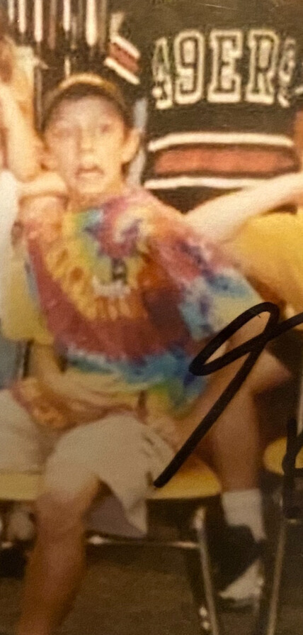 San Francisco 49ers Tight End in 4th Grade at Mid-Prairie West Elementary (Wellman Elementary)