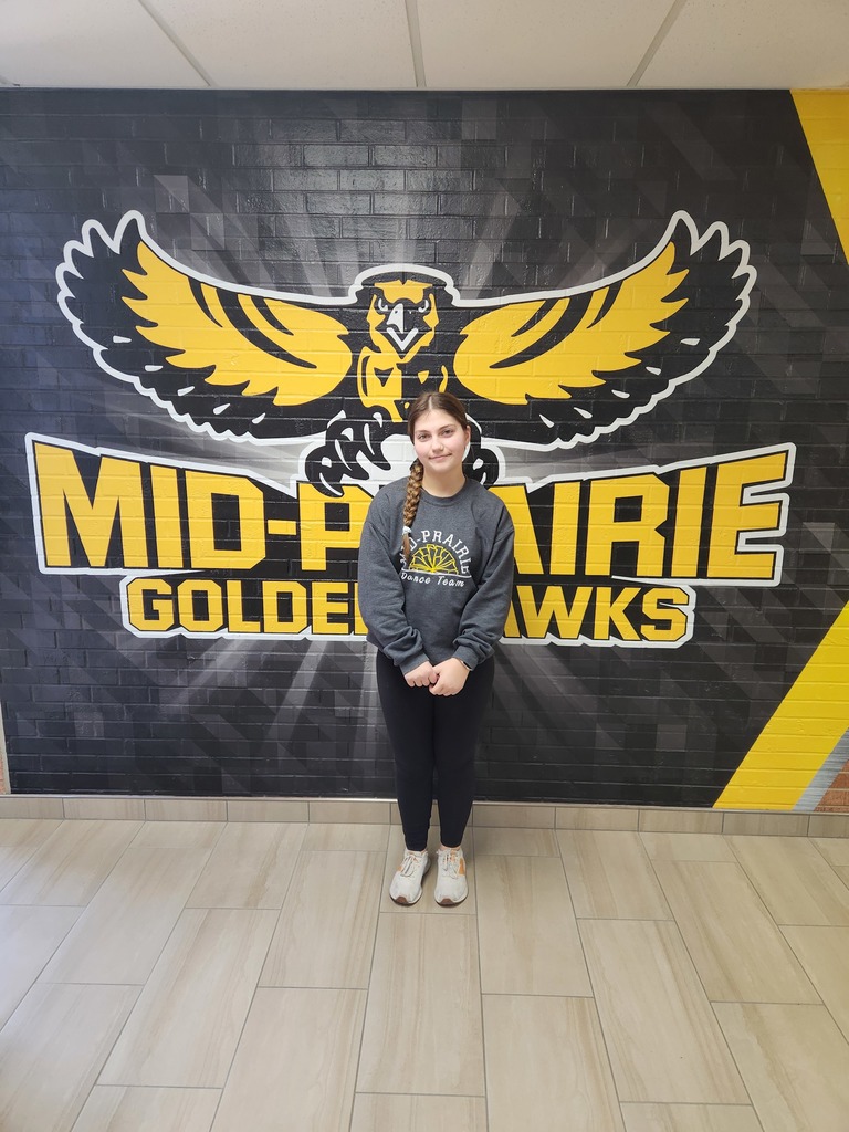 Ariel Kaufman is Mid-Prairie High School Student of the Week