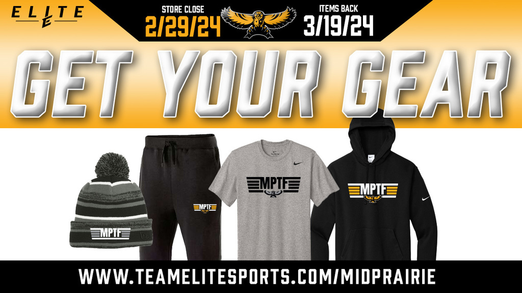 MP Track webstore open until 2/29/24