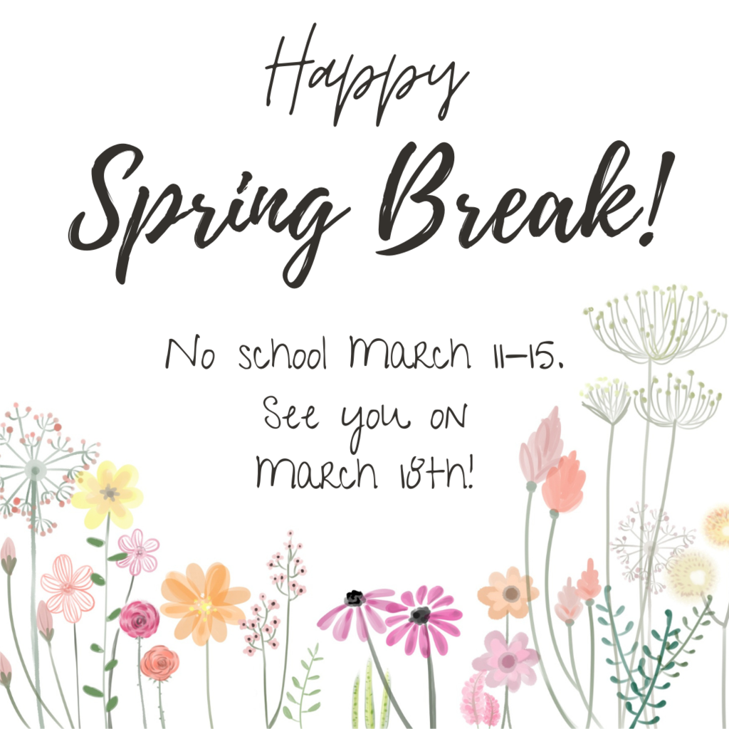 Mid-Prairie Spring Break 3/11-3/15