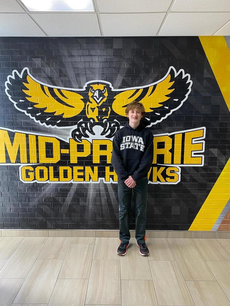 Jesse Stultz is MPHS Student of the Week