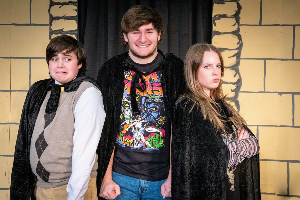 MPHS Puffs Lead Rolls - Logan McClellen, Jack Greiner, Caroline Schrader