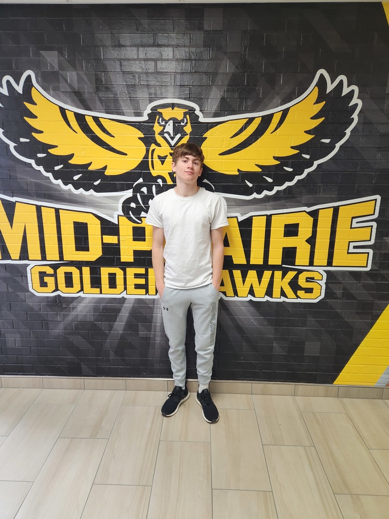 Lance Schlabaugh is MPHS Student of the Week