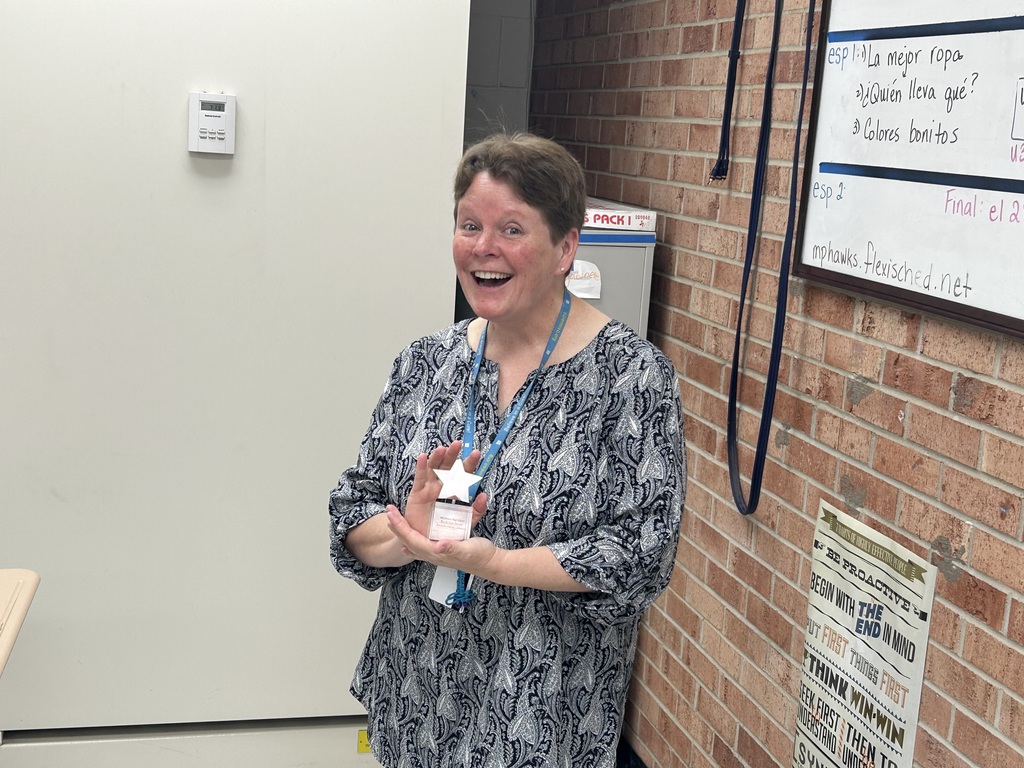 Edye Freeman has been recognized with the MPHS Rockstar Award