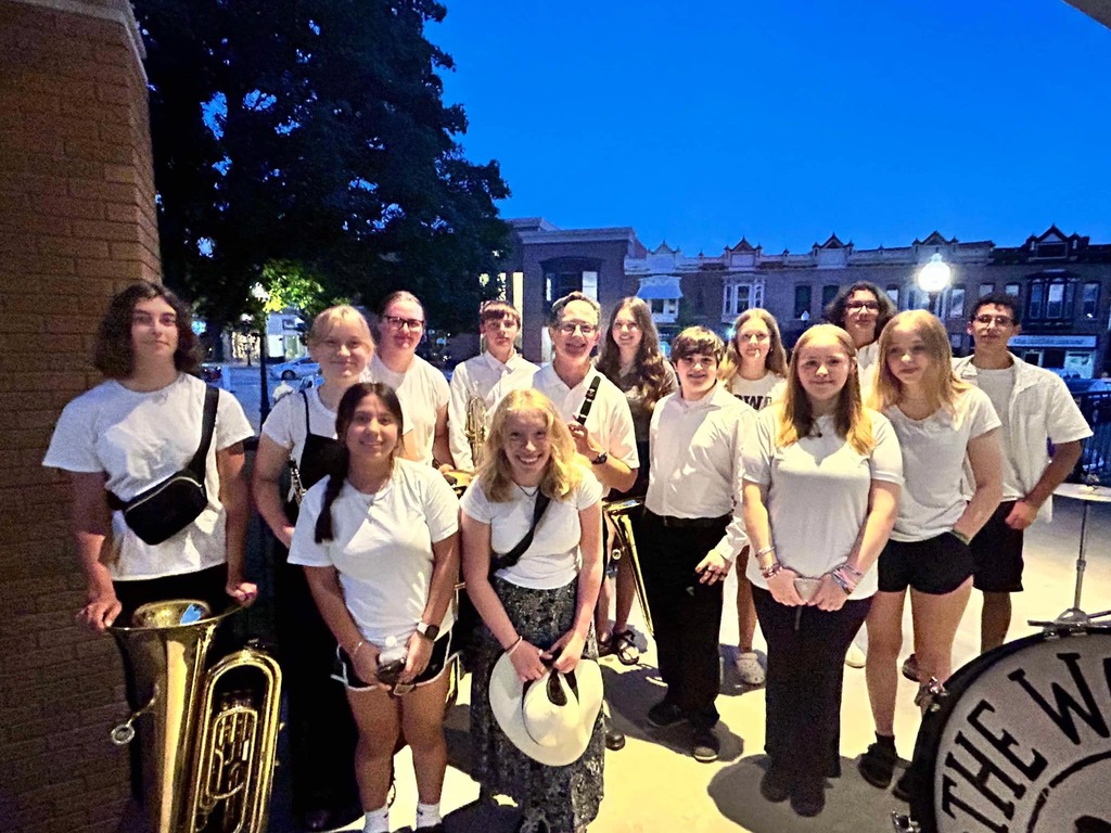 MP students in the Washington Municipal Band