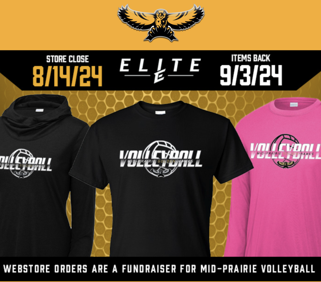 Volleyball webstore flyer