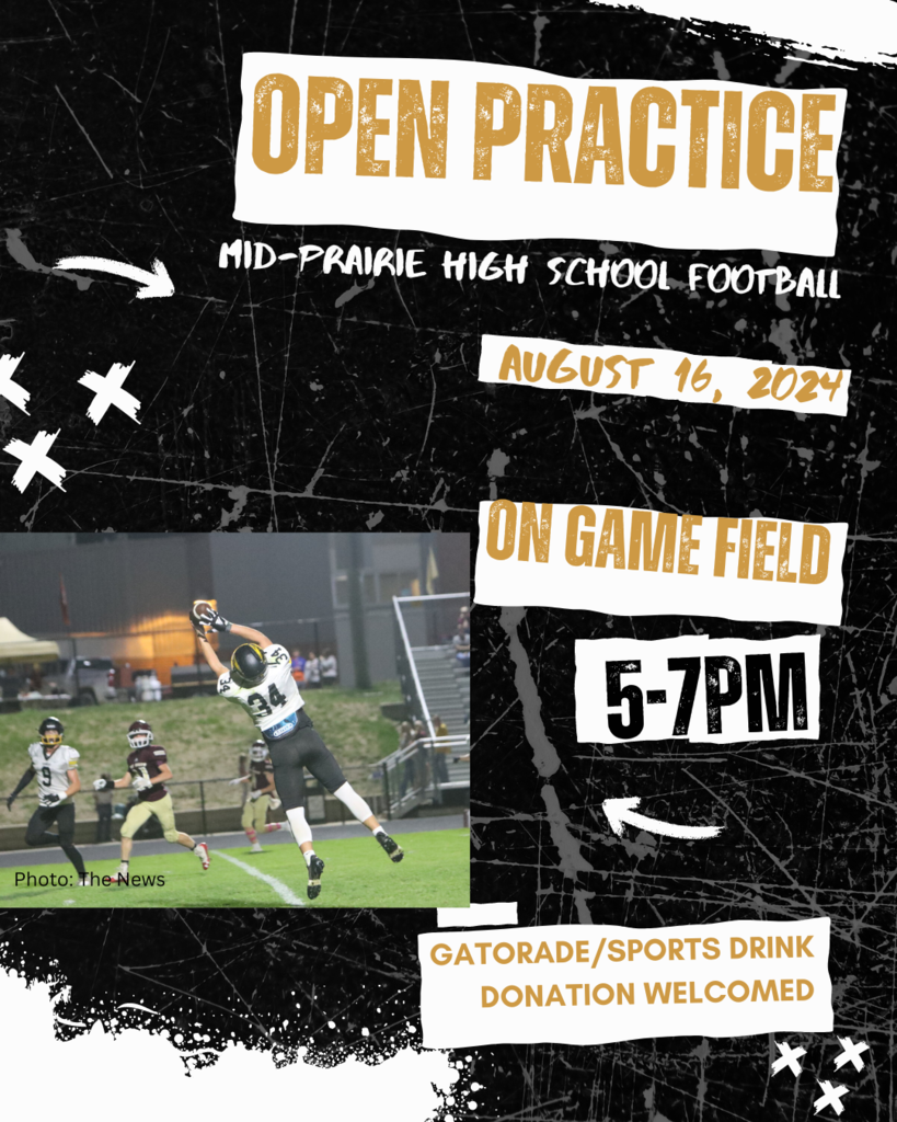 open practice august 16th 5-7 pm