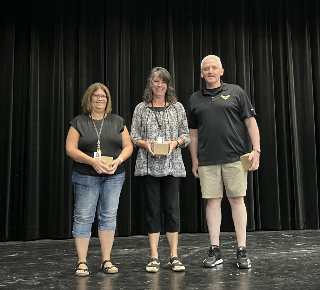 Karen Fair, Pat Winborn, Jeff Swartzentruber