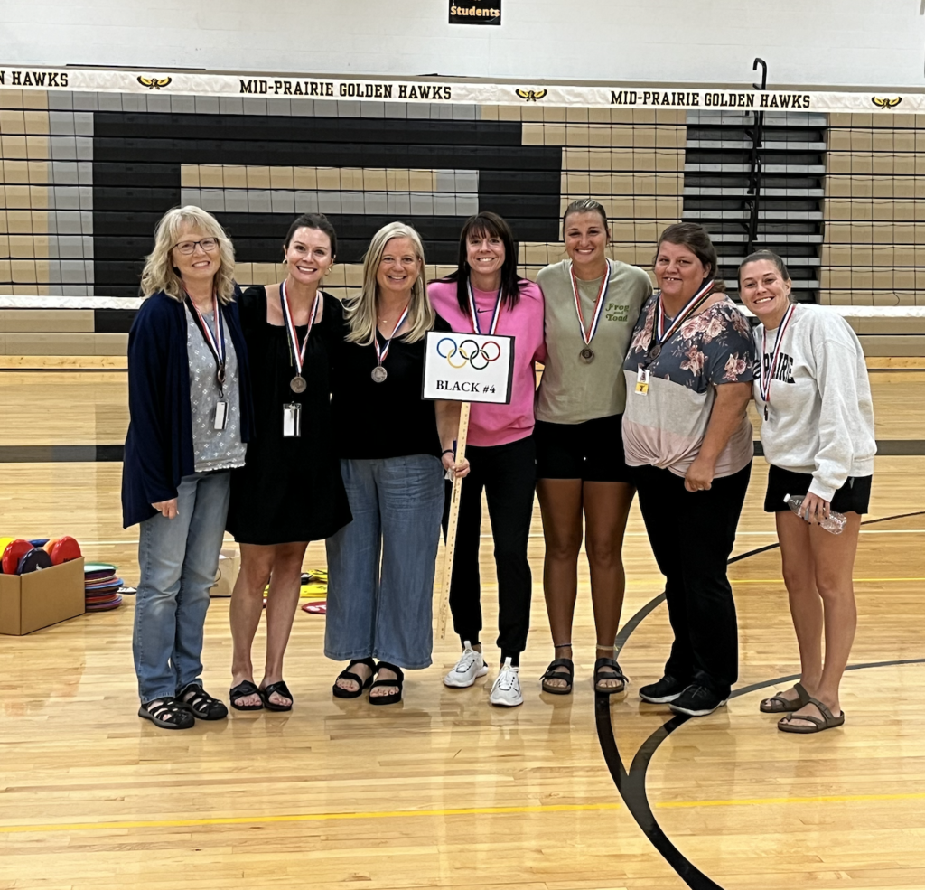 Bronze medal winning team