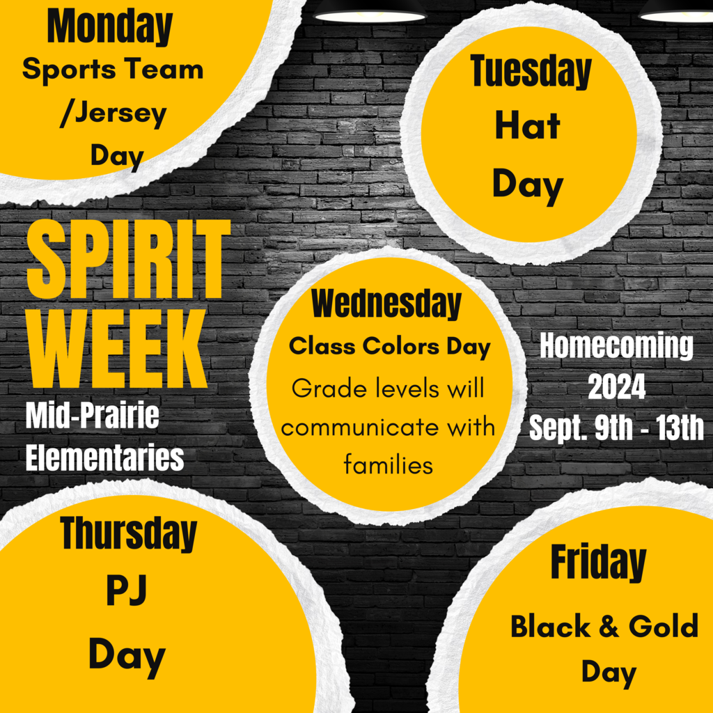 MP Elementary Homecoming dress-up days