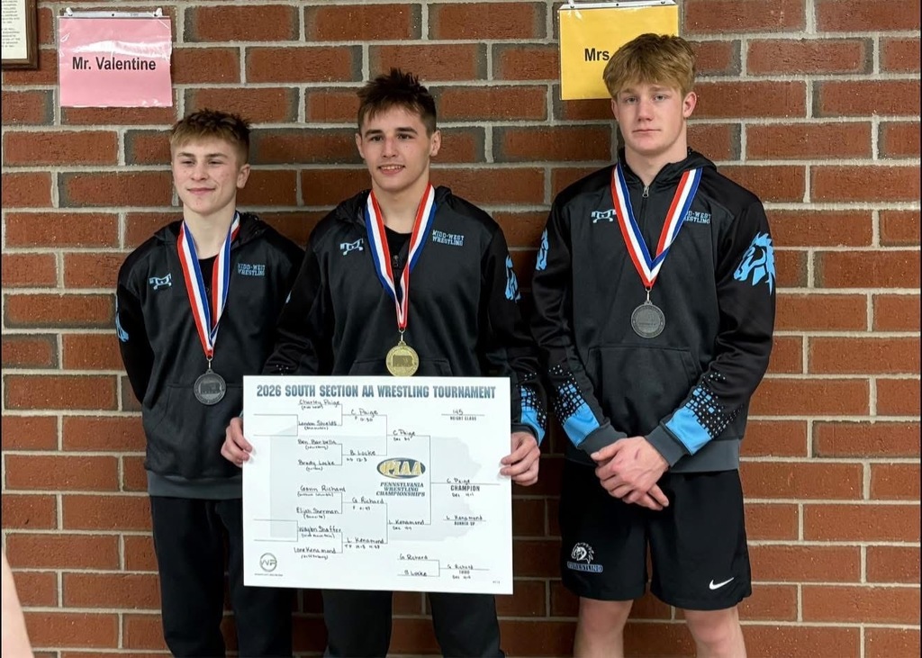 Sectional placewinners