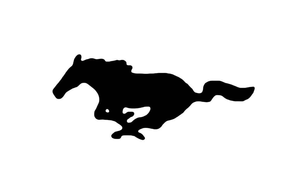 Running Mustang logo