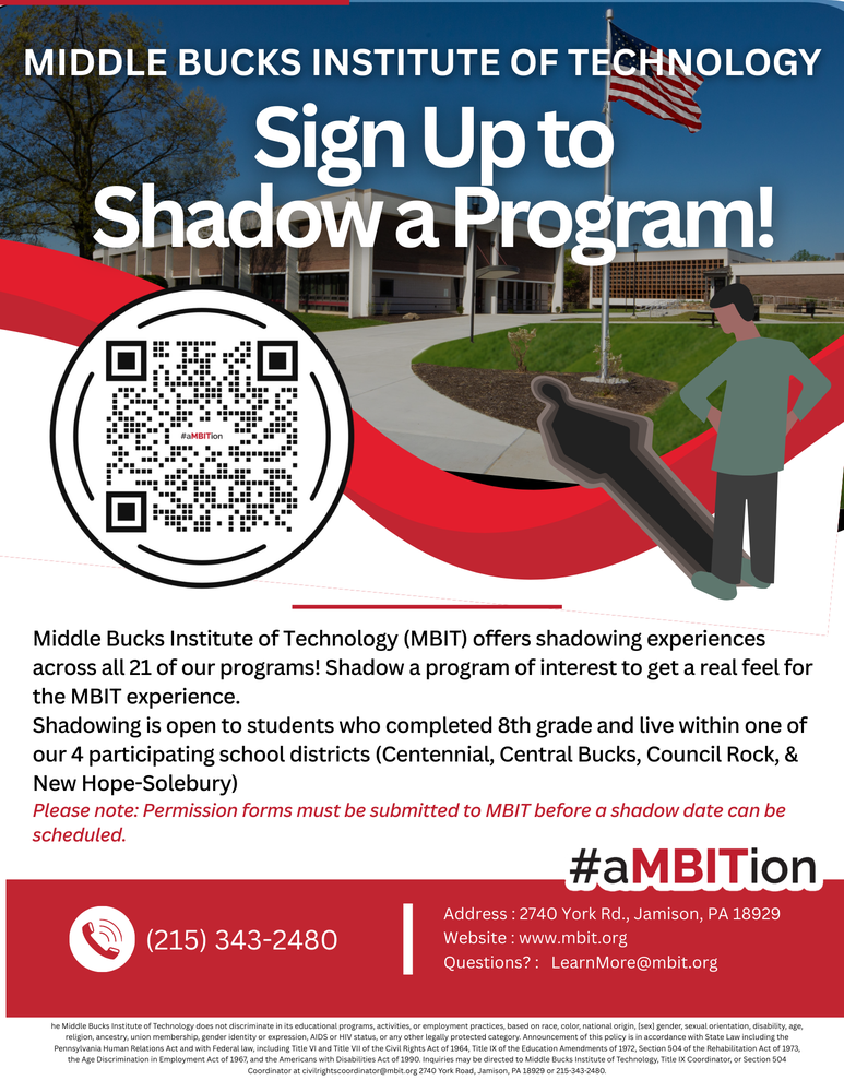 This is a flyer to sign up to Shadow It program