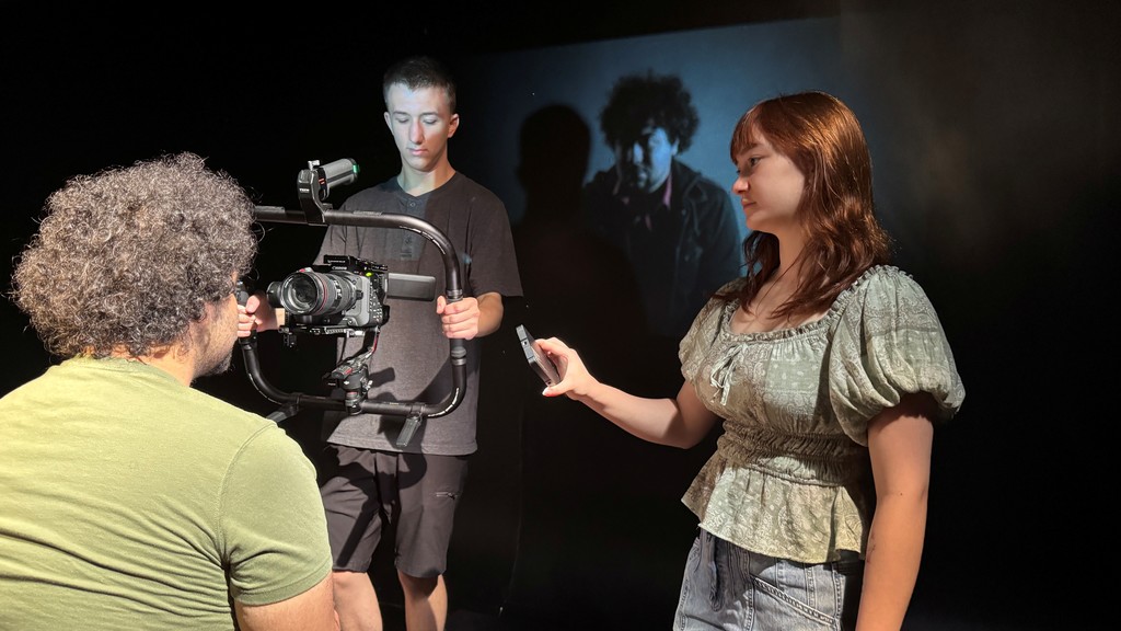 🎬 Behind the Scenes 🎬 Our talented multimedia students are hard at work prepping for SkillsUSA Nationals competition last month! From camera setups to script polishing, their dedication, creativity, and teamwork are on full display. #aMBITion #buckscounty #highschool #CTEworks #SkillsUSA #FutureFilmmakers #BehindTheScenes