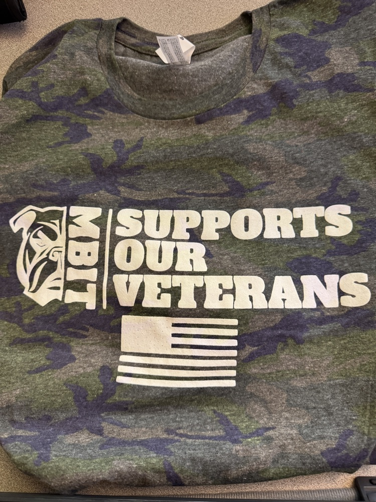 Picture of the MBT supports our veterans T-shirts