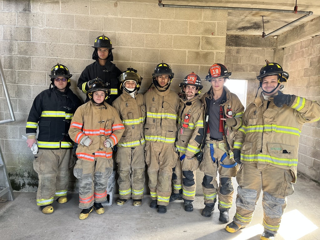 public safety students at the bucks county public safety training center