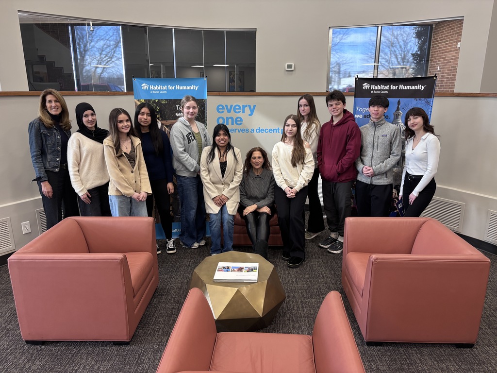 It's a group photo of the students from Philanthropy Today and the organizers of the organization.