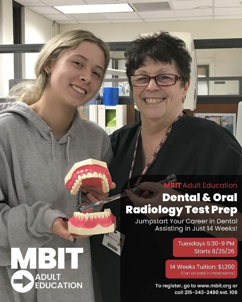 Occupation, student, dental and oral radiology test preparation MBT adult education