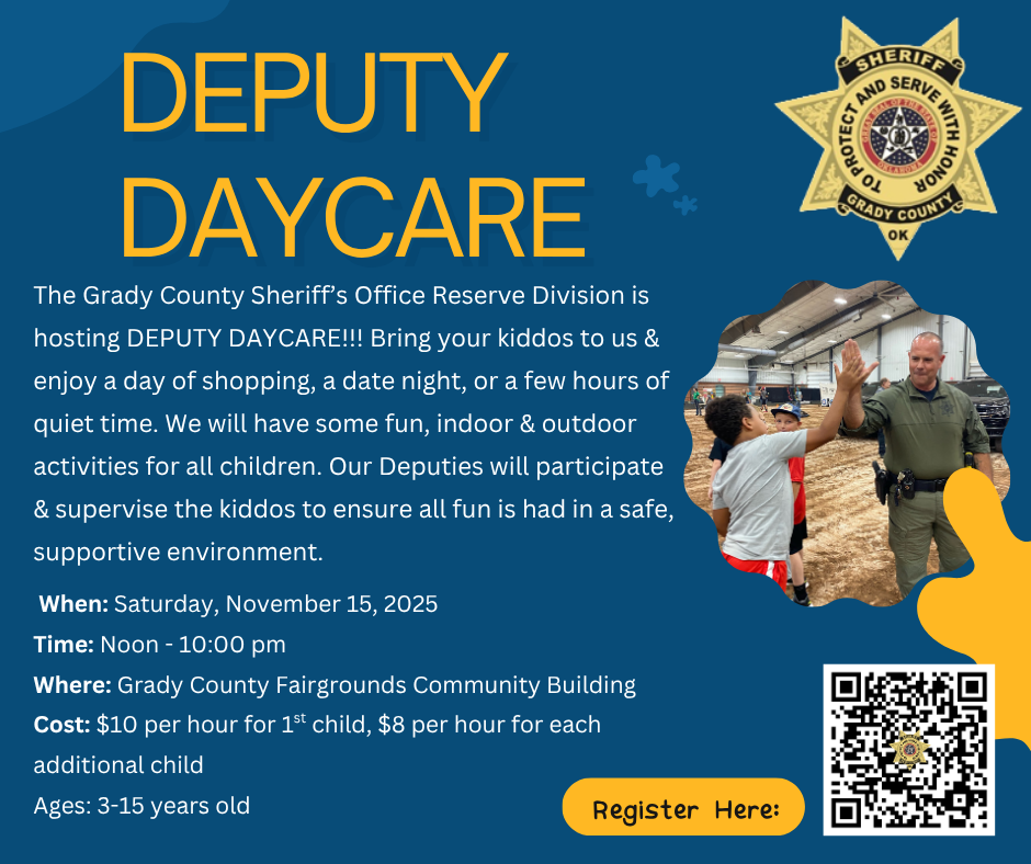 Deputy Daycare Grady County Sheriff's Office