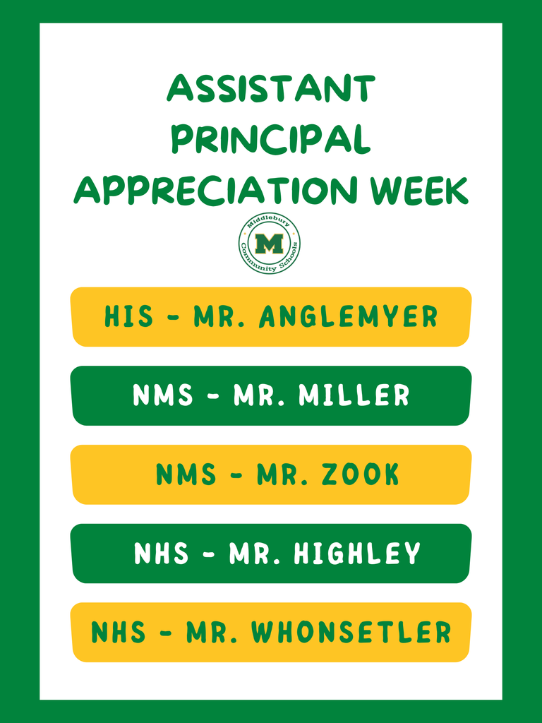 Assistant Principal's Week