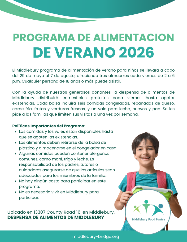 Summer Feeding Program Info Spanish