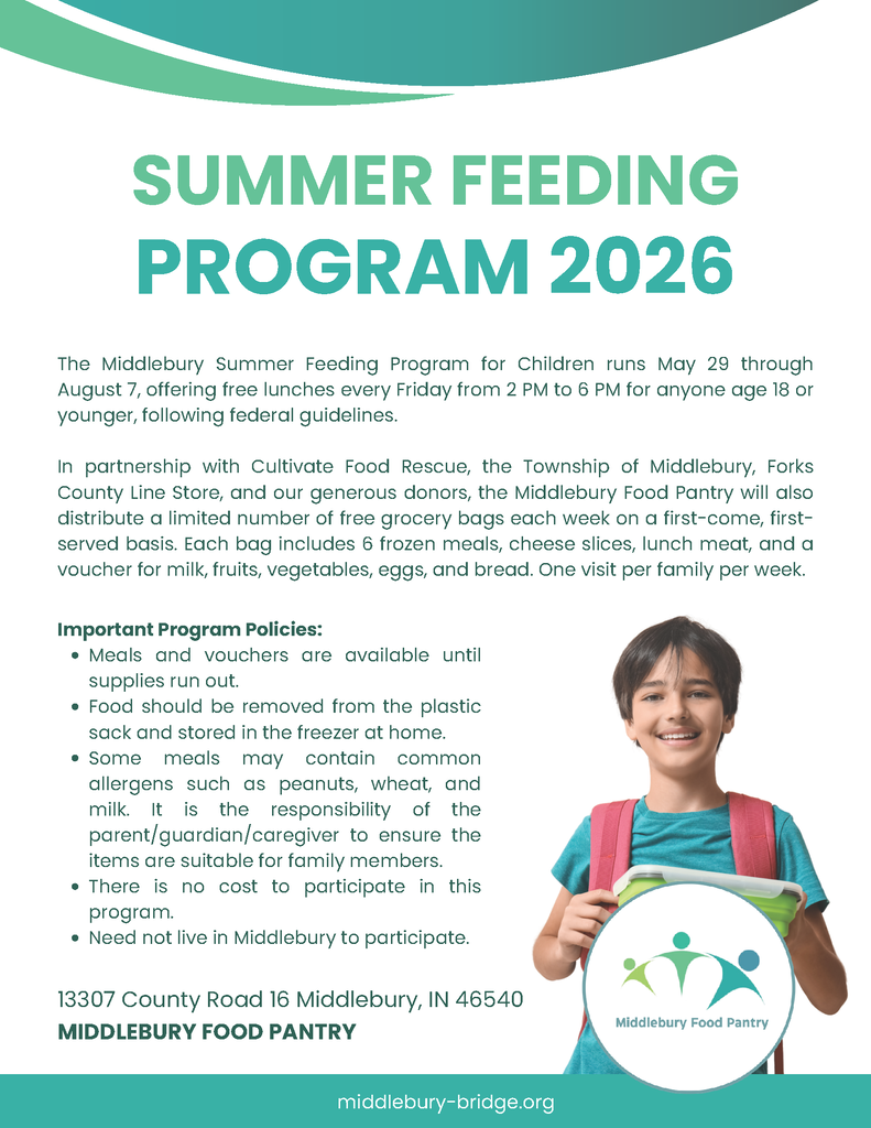 Summer Feeding Program Info