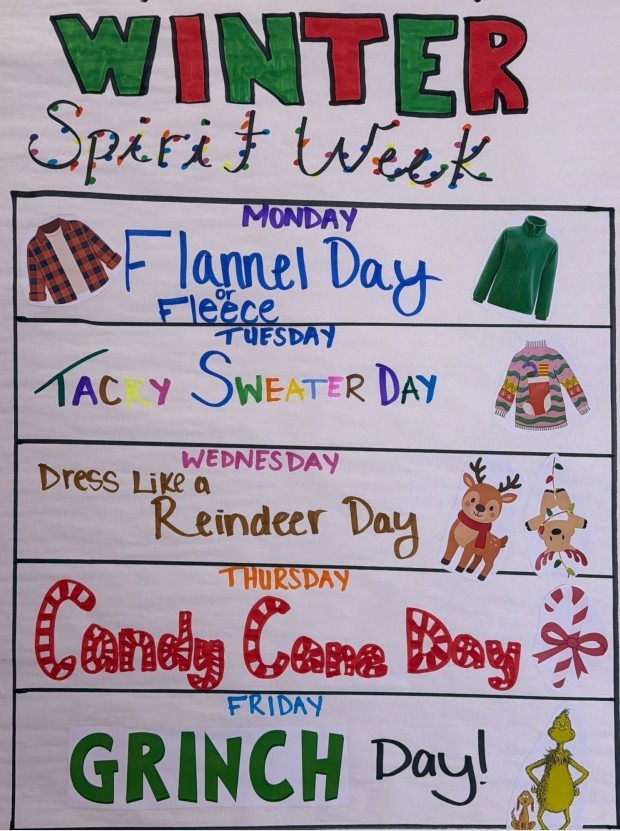 SCA Winter Spirit Week