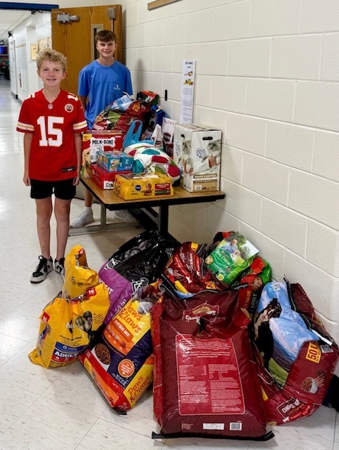 NJHS Pet Supply Drive