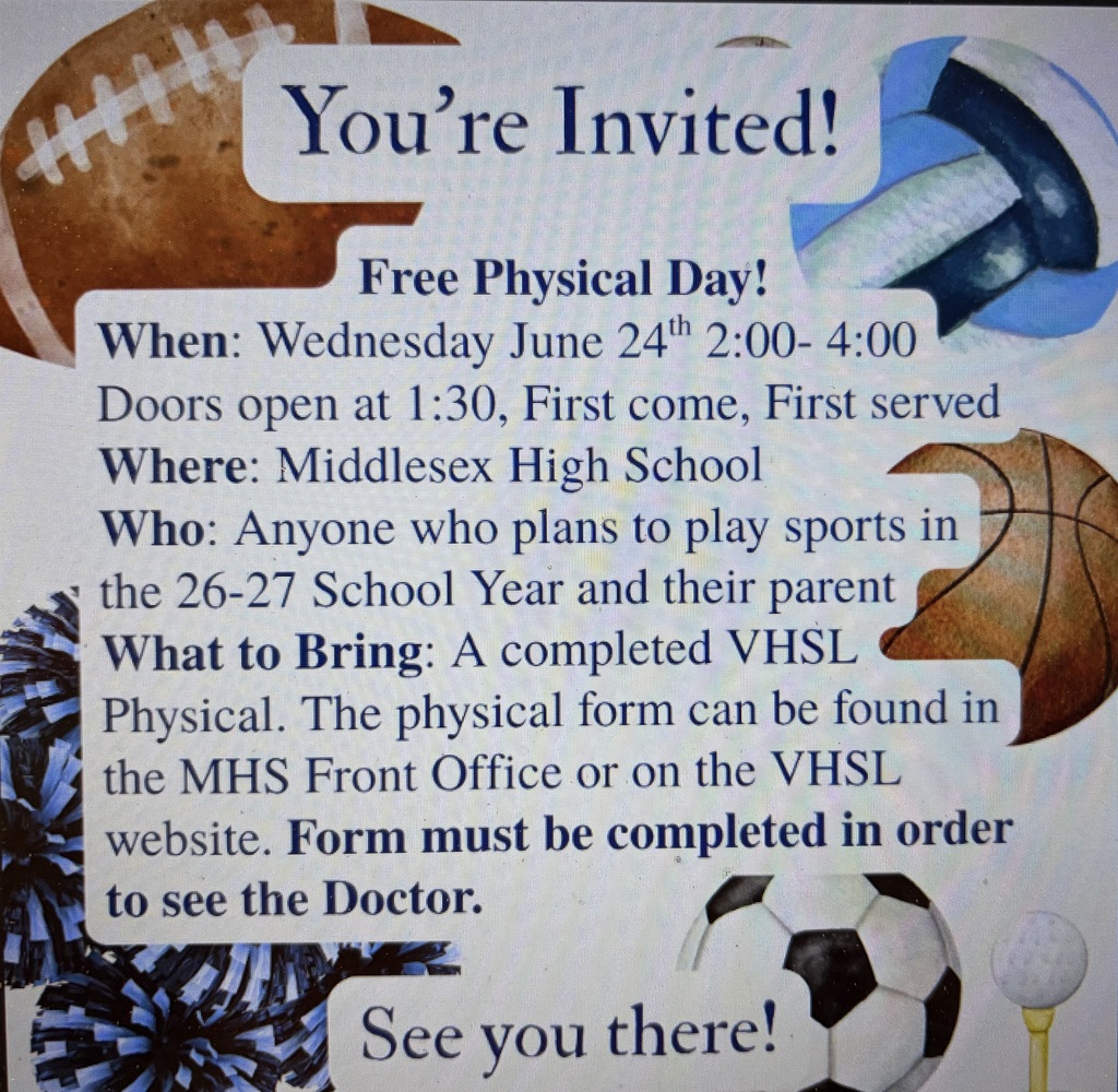 Free Sports Physical Day at MHS
