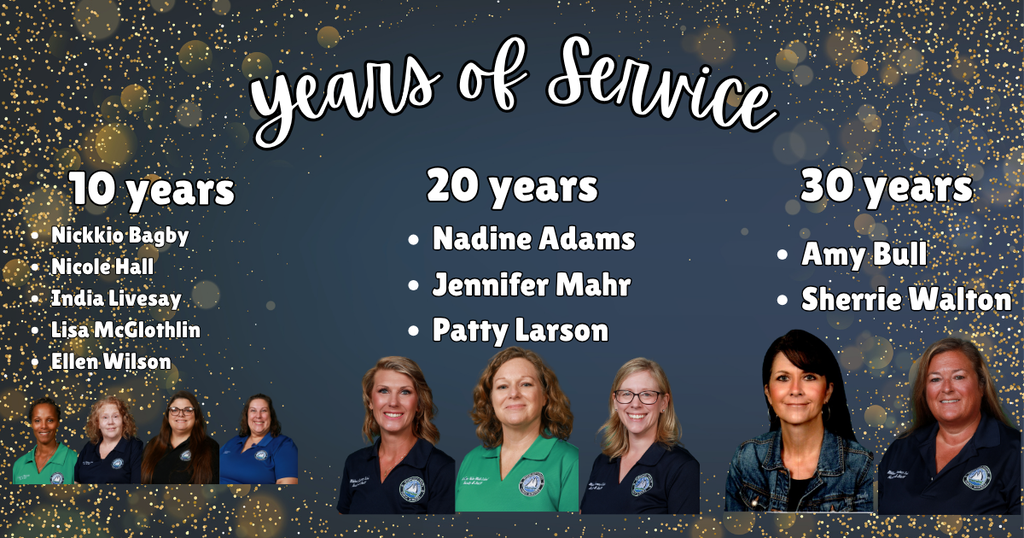 years of service
