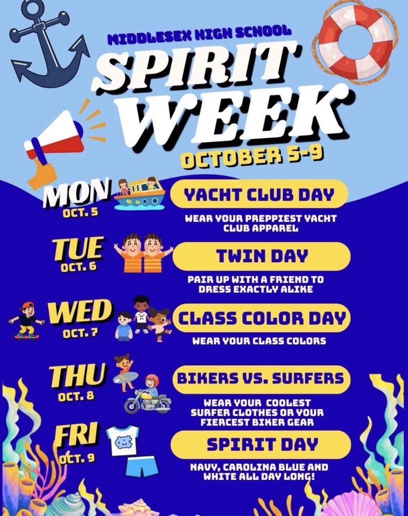 spirit week information