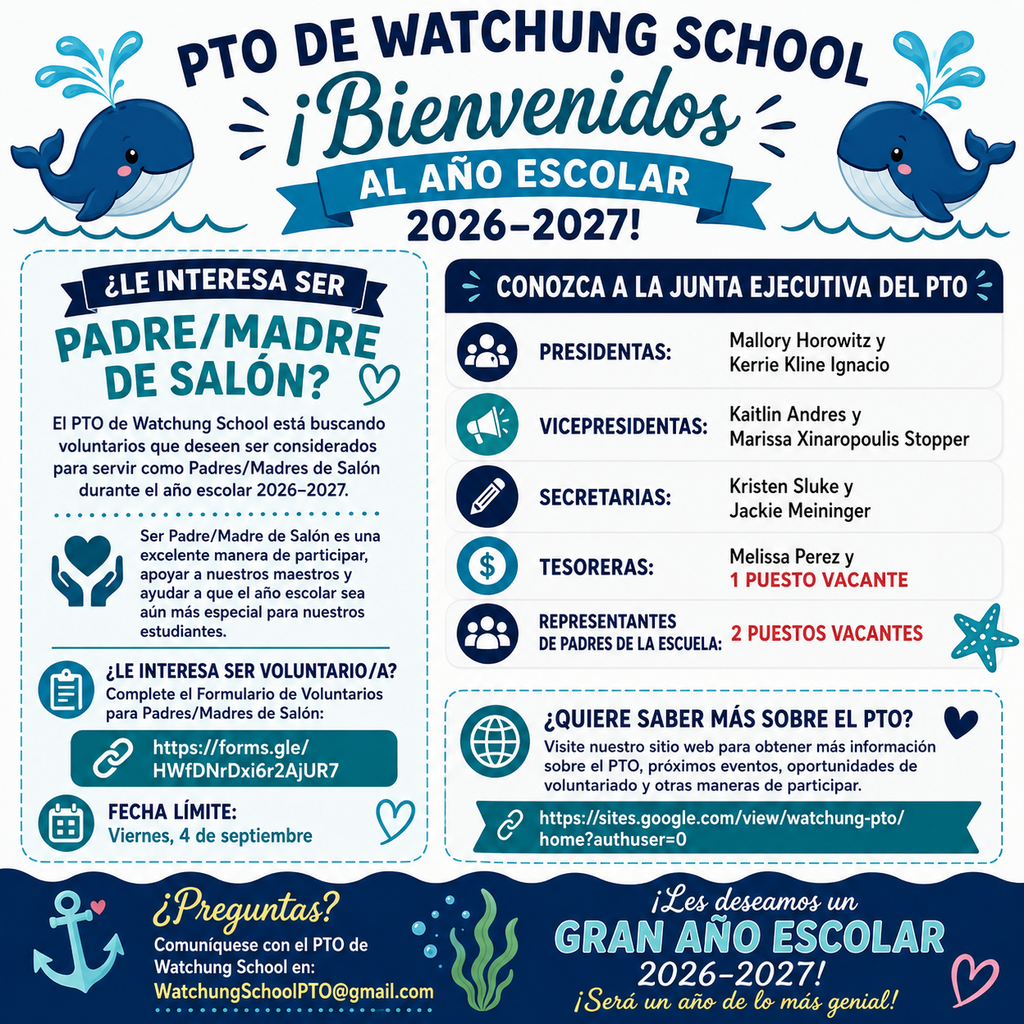 PTO Welcome - Spanish